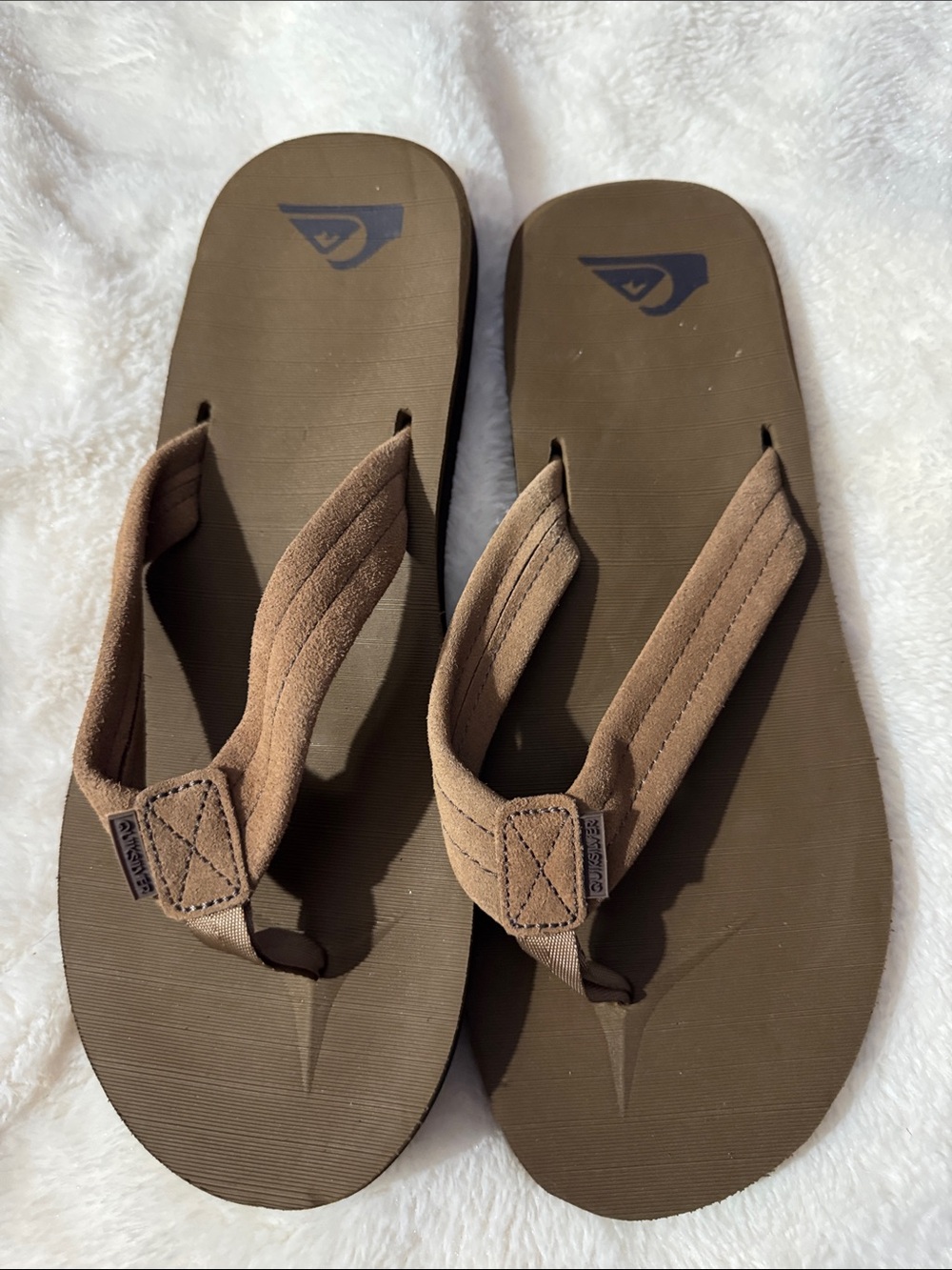 Quiksilver Brown Men’s Flip-Flops